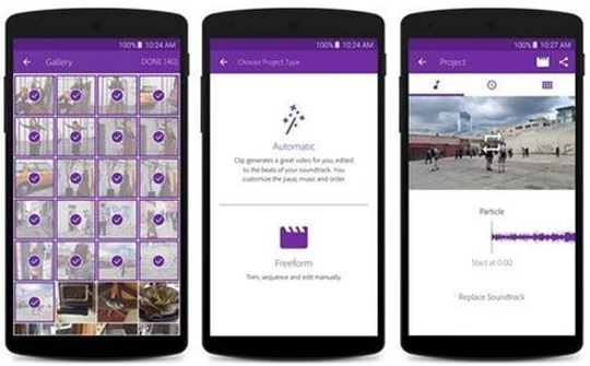 Adobe phát hành ứng dụng xử lý video Premiere Clip