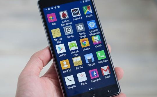Vi5 Plus - Phablet kim loại nguyên khối, giá hơn 3 triệu đồng