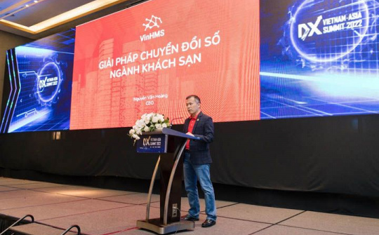VinHMS và công cuộc chuyển đổi số ngành khách sạn tại DX Summit 2022