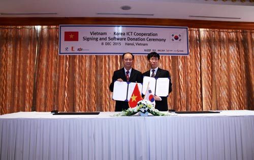 Việt Nam – Hàn Quốc hợp tác nghiên cứu, đào tạo trong lĩnh vực CNTT
