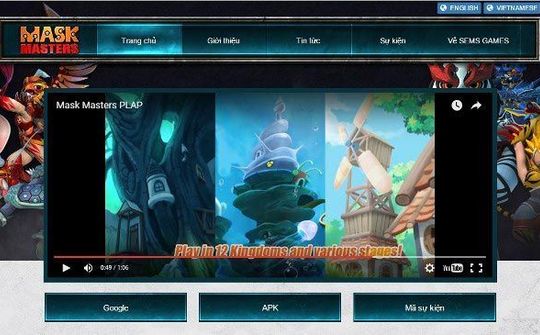 Mask Masters PLAP chào sân Google Play