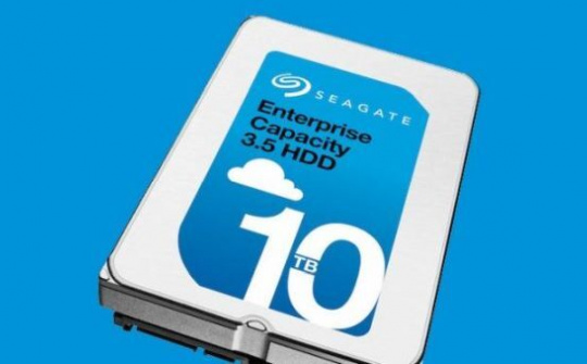 Seagate ra ổ cứng 10 TB sử dụng công nghệ lưu trữ từ xếp lớp