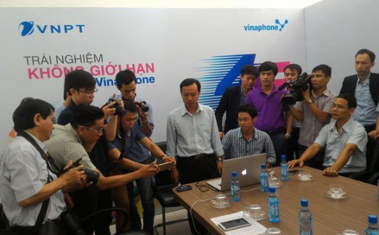 4G VinaPhone có tốc độ trên 500Mbps, cung cấp từ 18/1