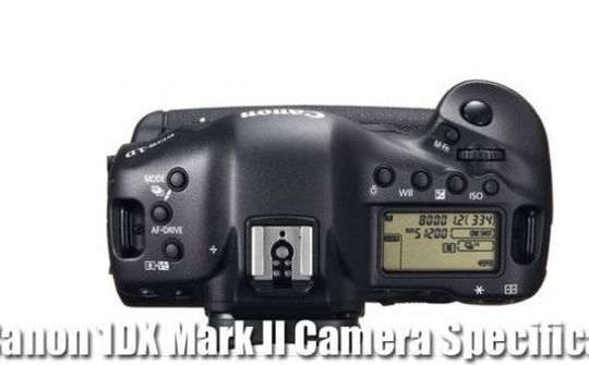 Rò rỉ thông số và giá bán Canon 1DX Mark II