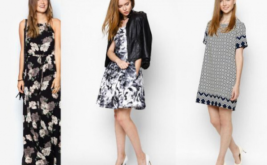 Những mẫu đầm gây sốt các shop quần áo nữ