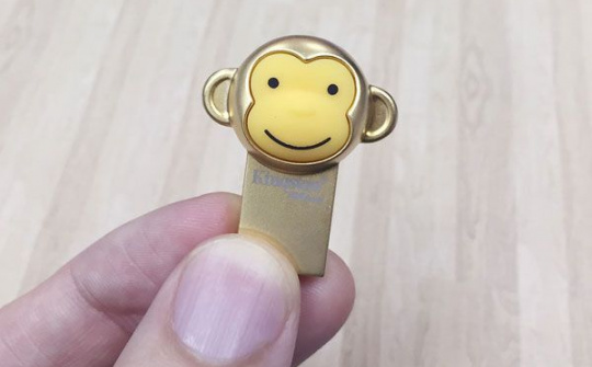 Độc đáo USB Khỉ Vàng mừng xuân Bính Thân của Kingston