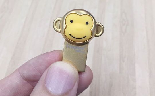 Độc đáo USB Khỉ Vàng mừng xuân Bính Thân của Kingston
