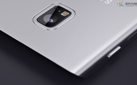 Camera sau của smartphone Galaxy S7 không lồi?