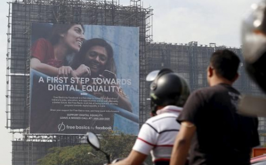 Facebook đấu tranh cho internet miễn phí tại Ấn Độ