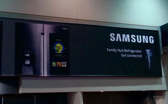 Samsung "lên đời" cho tủ lạnh thông minh