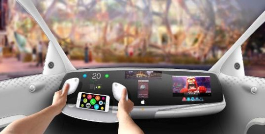 Độc đáo concept Apple iCar