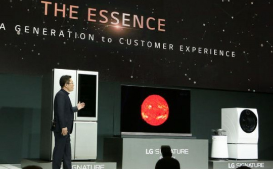 LG ra mắt dòng sản phẩm mới mang nhãn hiệu tên LG SIGNATURE
