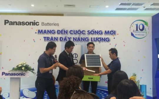 Panasonic ra mắt bộ lưu trữ năng lượng mặt trời – Eneloop Solar storage