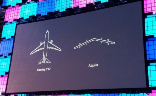 Drone truyền Internet sẽ được thử nghiệm tại trụ sở Facebook