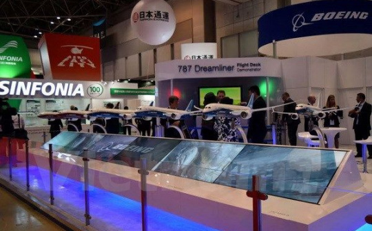 Triển lãm hàng không vũ trụ quốc tế Nhật Bản 2016 khai mạc tại Tokyo
