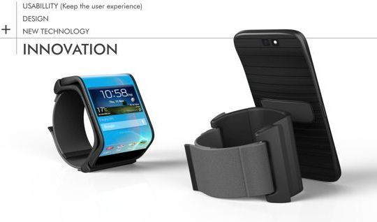 Trong tương lai Smartphone có thể bẻ cong thành smartwatch?