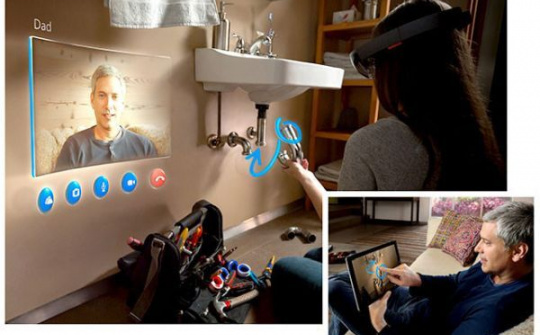 Đã có thể đặt trước kính thực tế ảo HoloLens