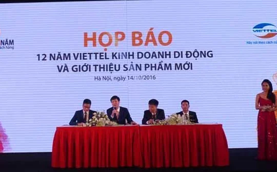 Viettel kỷ niệm 12 năm kinh doanh di động, công bố nhiều dịch vụ mới