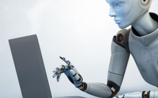 Robot ký giả sắp tác nghiệp tại Anh