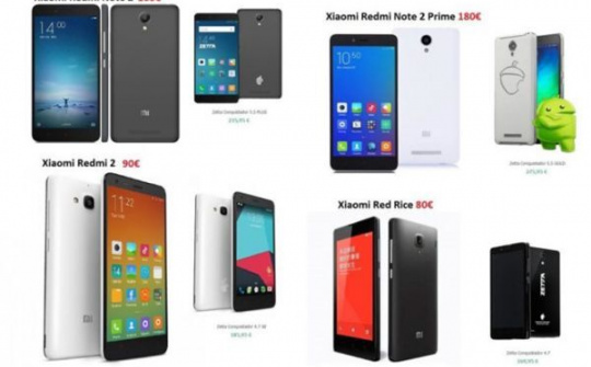 Zetta "lột da"  Xiaomi, bán giá trên trời