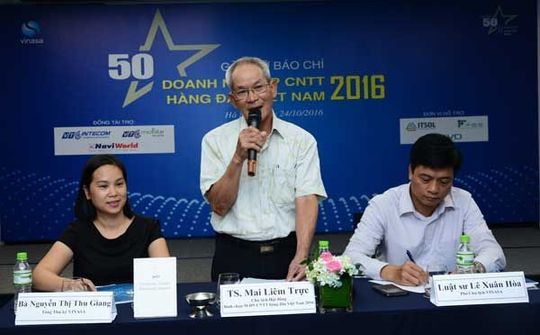 Công bố  “50 Doanh nghiệp CNTT hàng đầu Việt Nam 2016”