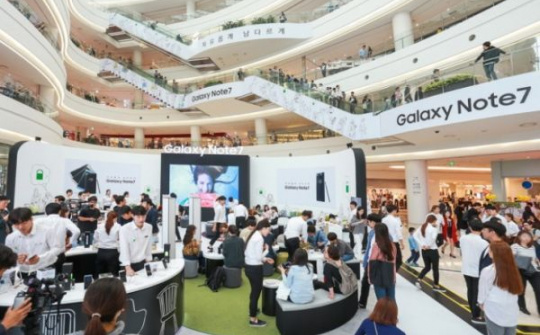 Samsung và Galaxy Note 7 "làm lại từ đầu"