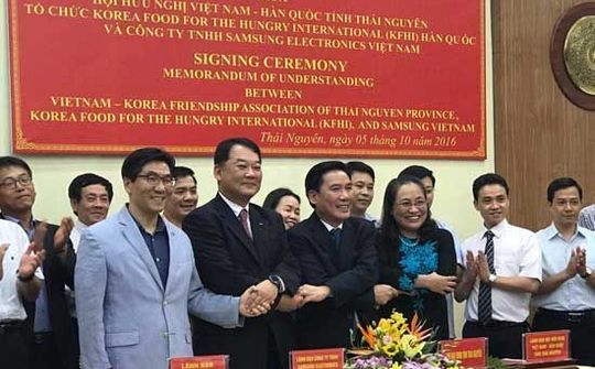 Thái Nguyên sẽ có “Trường học Hy vọng Samsung” với tổng kinh phí 22 tỷ đồng
