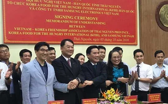 Thái Nguyên sẽ có “Trường học Hy vọng Samsung” với tổng kinh phí 22 tỷ đồng