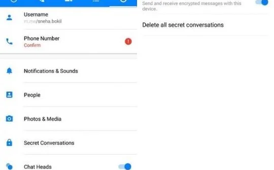 Facebook Messenger nâng cao bảo mật với tính năng mã hóa, hẹn giờ