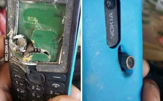 Nokia lại "trổ tài" chống đạn ở Afghanistan