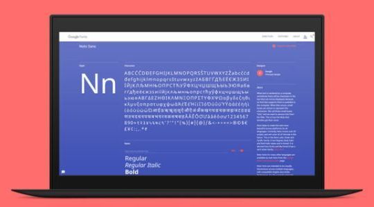 Google ra bộ font chữ cho hơn 800 ngôn ngữ