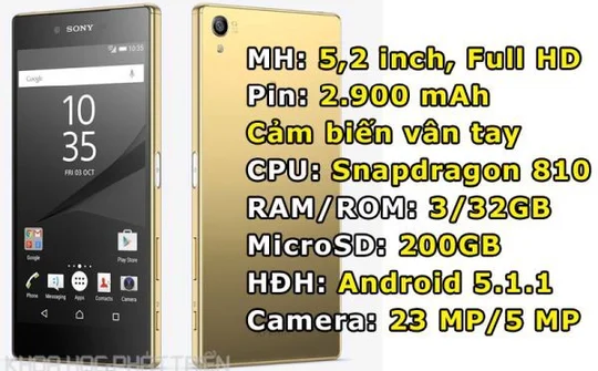 Sony Xperia Z5 bất ngờ giảm giá 2 triệu đồng