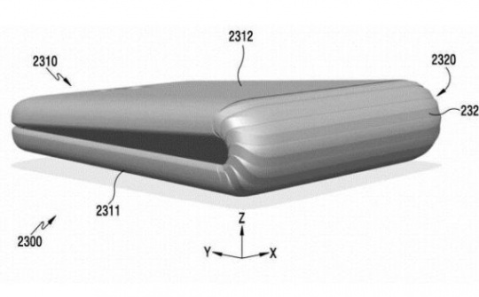 Concept điện thoại gập siêu lạ của Samsung