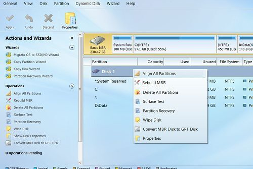 [Thủ thuật] Cải thiện tốc độ ổ SSD bằng cách sắp xếp lại partition