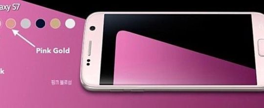 Samsung chuẩn bị trình làng bộ đôi Galaxy S7/S7 Edge màu hồng
