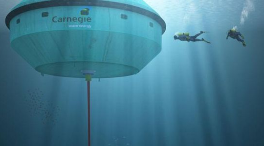 Anh xây dựng nhà máy điện từ sóng biển công suất 15 MegaWatt