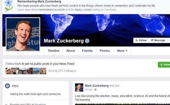 Facebook gặp lỗi Remembering khiến người dùng sốc cả loạt
