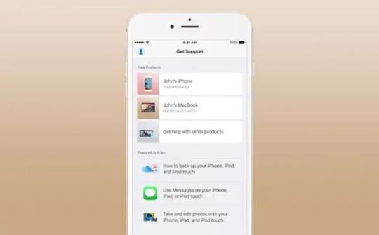 Apple ra mắt ứng dụng Support hỗ trợ người dùng