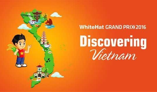 WhiteHat Grand Prix 2016 sẽ diễn ra ngày 17/12 với chủ đề Khám phá Việt Nam