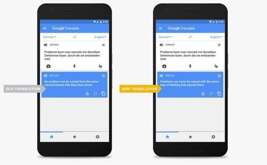 Google Translate dịch ngày càng uyển chuyển và chuẩn hơn