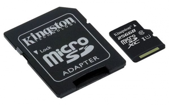 Kingston ra mắt thẻ nhớ microSD dung lượng 256GB