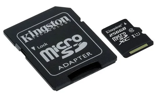 Kingston ra mắt thẻ nhớ microSD dung lượng 256GB