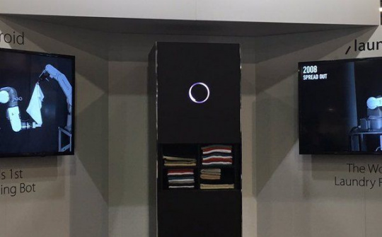 Panasonic rót 60 triệu USD cho robot "giặt - gấp" quần áo