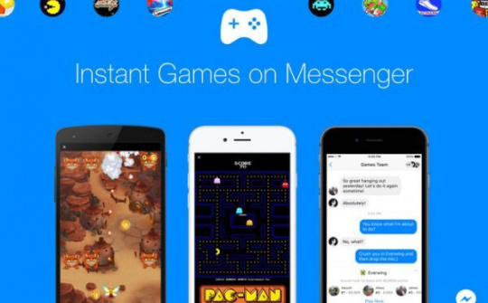 Facebook tích hợp game trên Messenger