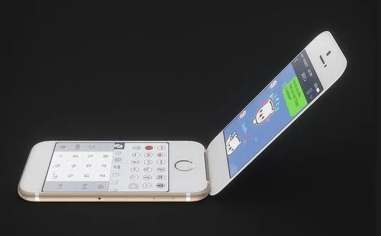 Trong tương lai, Apple có thể phát triển iPhone nắp gập