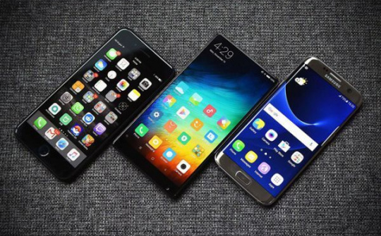 Lượng smartphone xuất xưởng trong năm 2016 đạt 1,45 tỷ chiếc