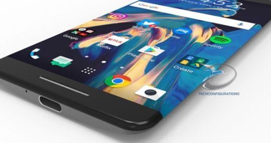 HTC 11 dùng màn hình cong, thiết kế không nút bấm?