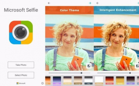 Ứng dụng chụp ảnh Selfie của Microsoft chính thức cập bến Android