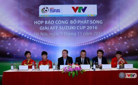 VTV công bố bản quyền AFF Suzuki Cup 2016