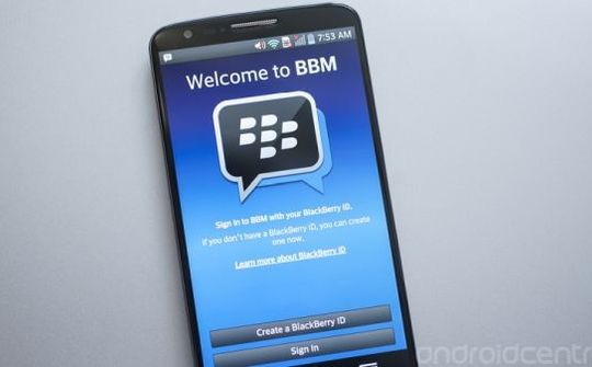 BBM trên Android được nâng cấp để trò chuyện dài hơn